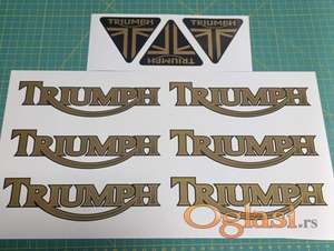 Triumph nalepnice za motor